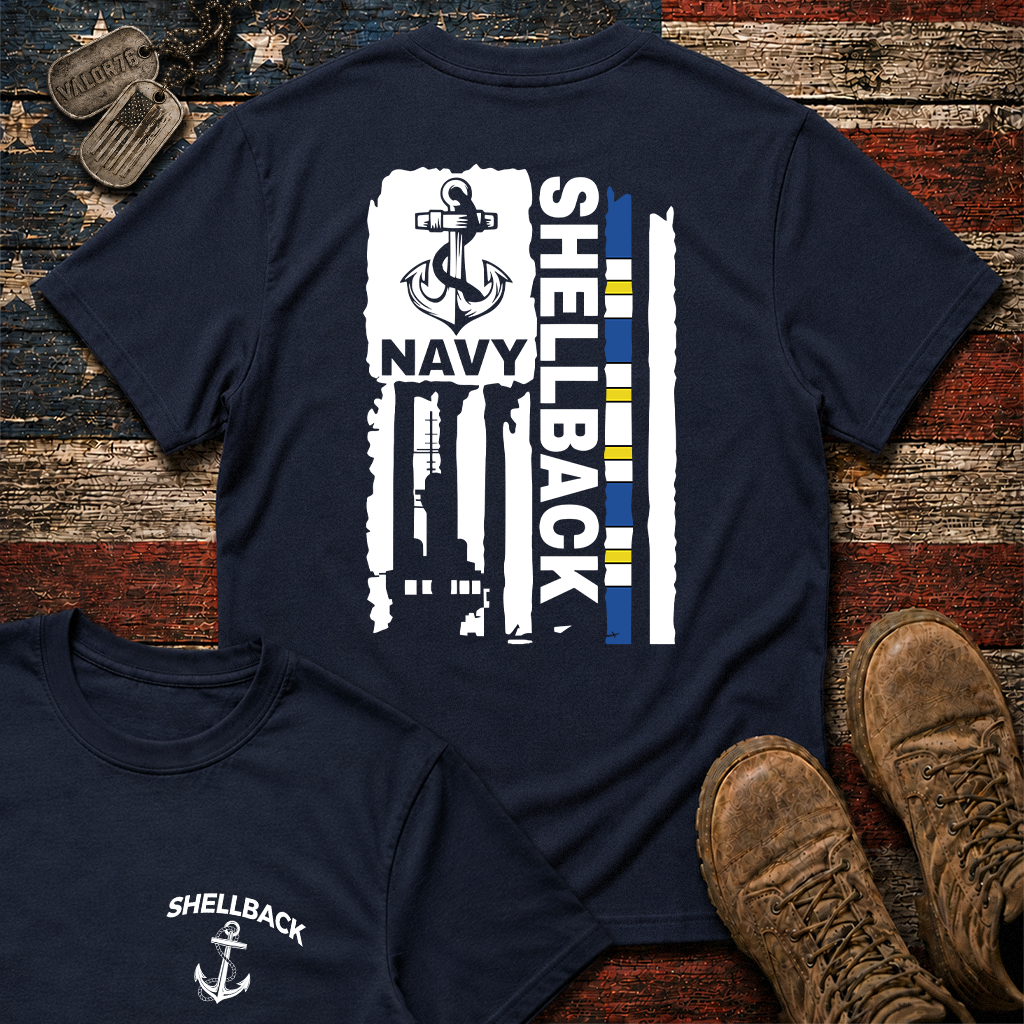 Shellback Ancient Order Of The Deep Classic Tee