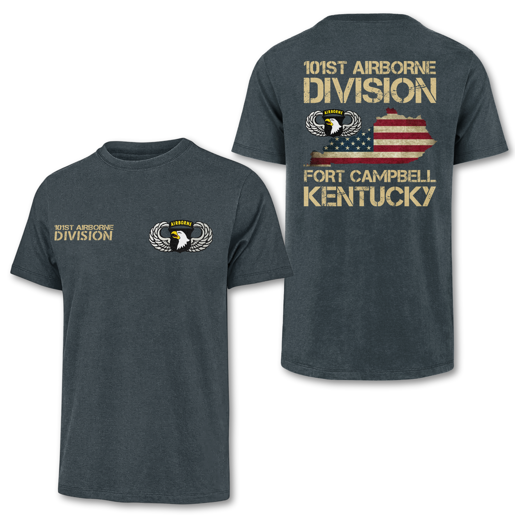 101st Airborne Division Double Side Classic T-shirt