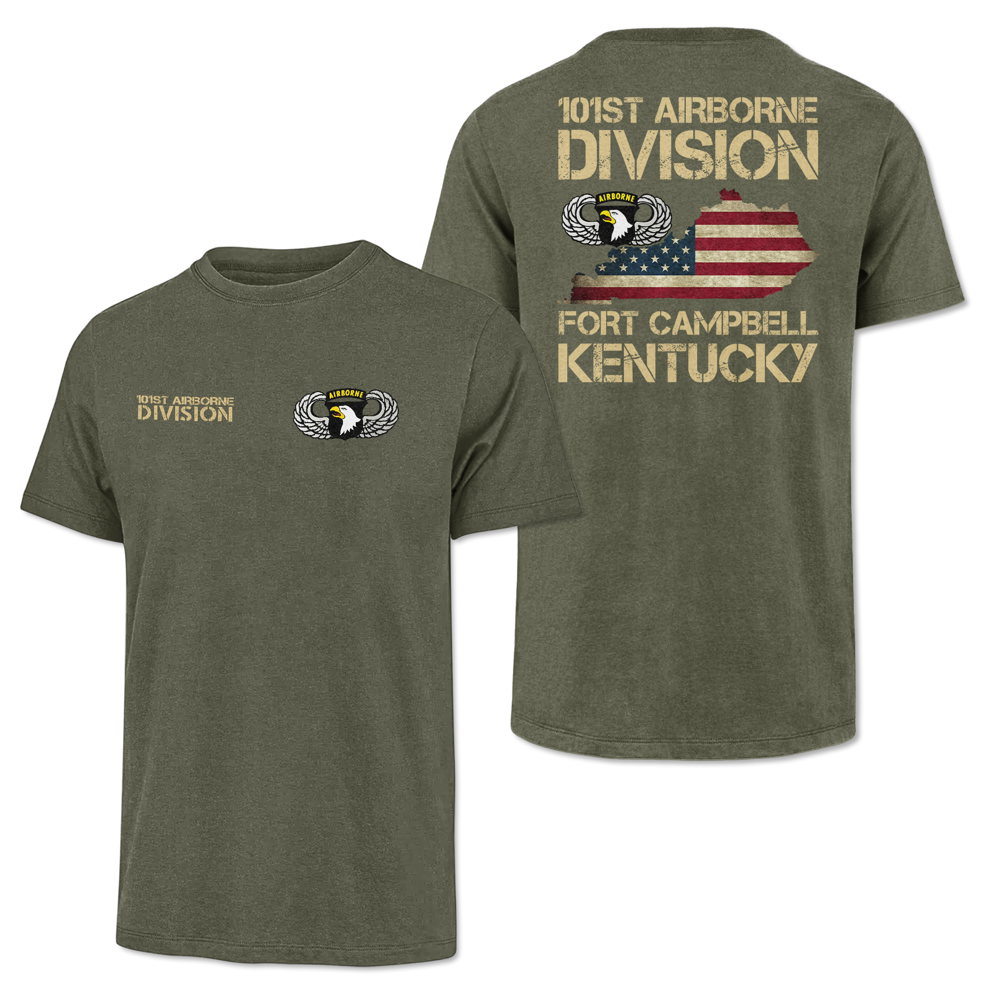 101st Airborne Division Fort Campbell Classic Tee
