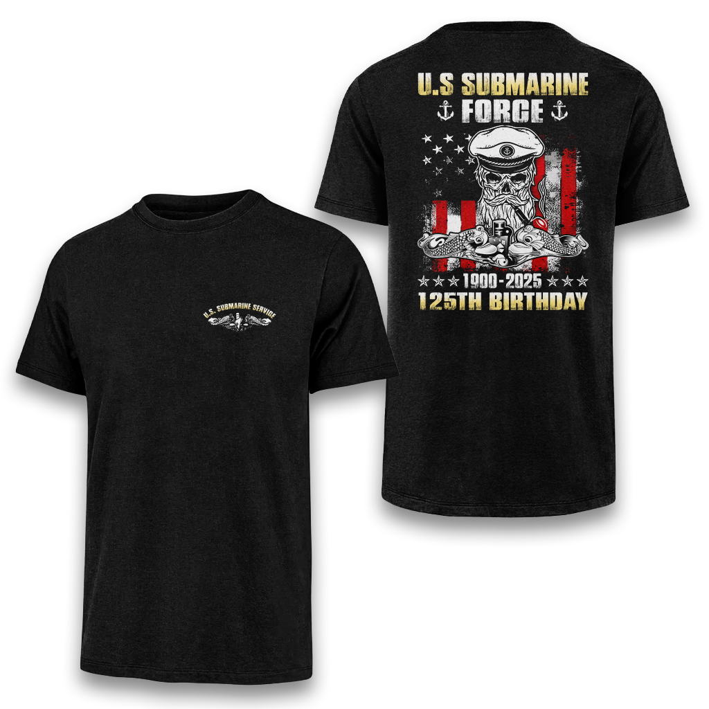 Navy Submarine 125th Birthday Classic Tee