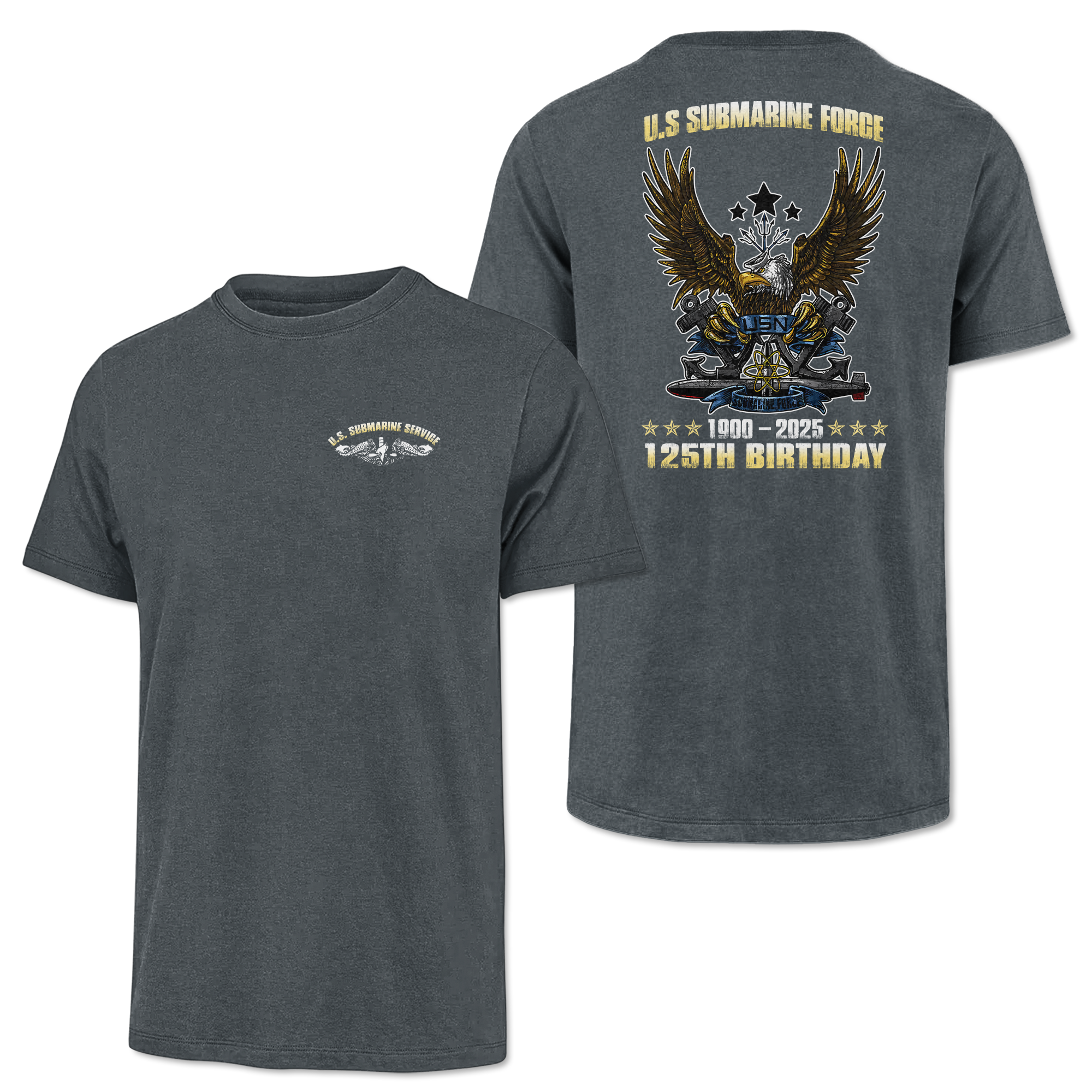Navy Submarine 125th Birthday Classic Tee