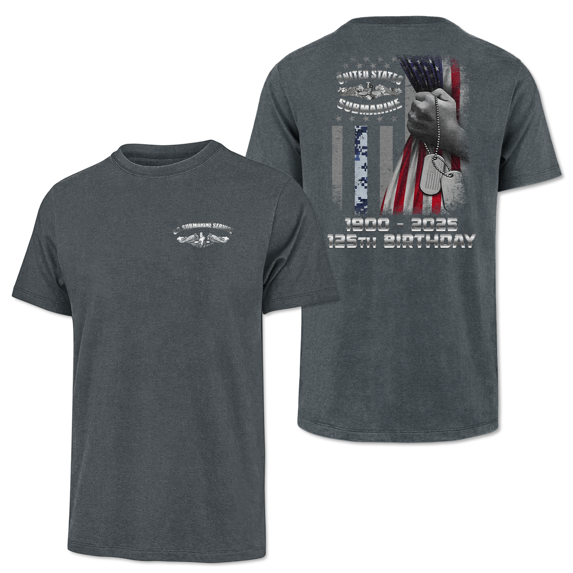 Navy Submarine 125th Birthday Classic Tee