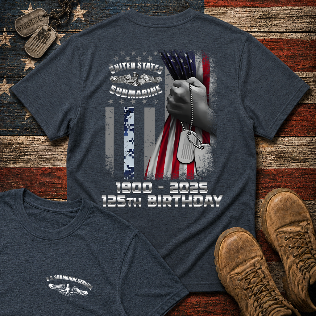 Navy Submarine 125th Birthday Classic Tee