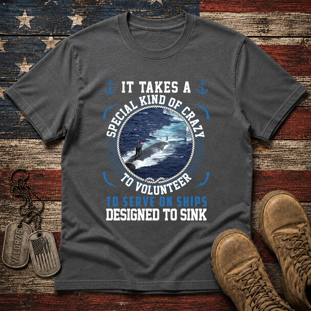 Navy Submarine Classic Tee