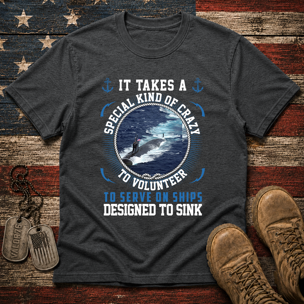 Navy Submarine Classic Tee