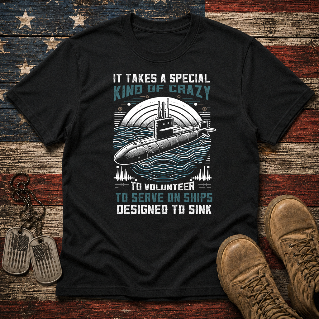 Navy Submarine Classic Tee