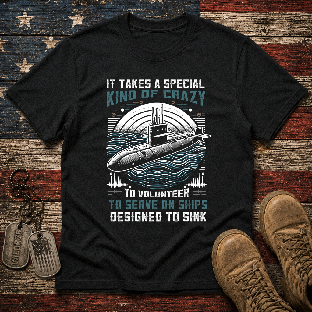 Navy Submarine Classic Tee