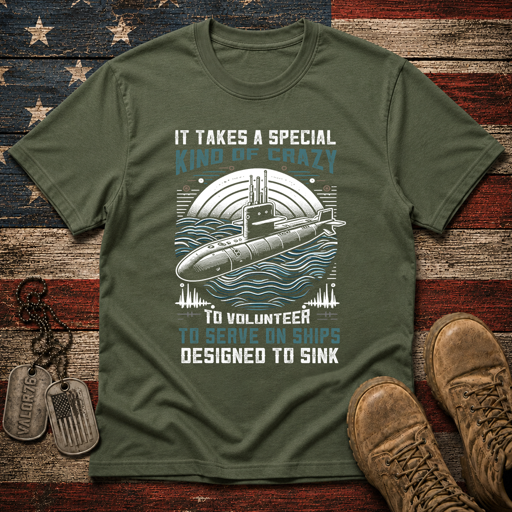 Navy Submarine Classic Tee