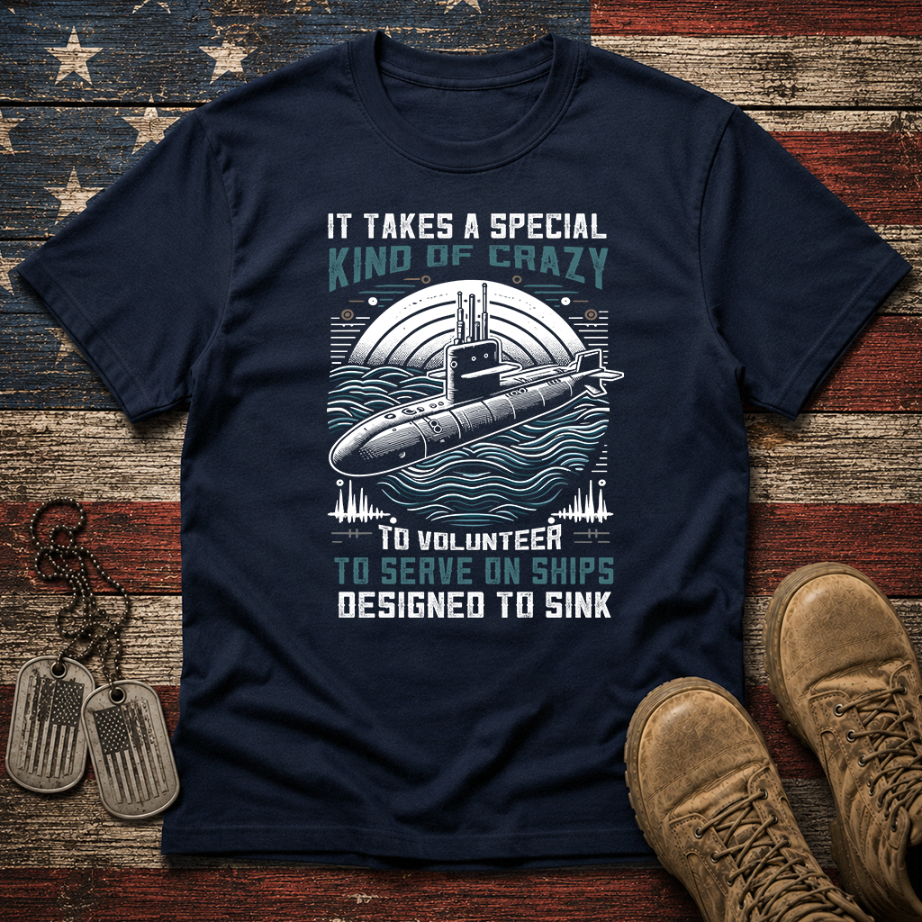 Navy Submarine Classic Tee