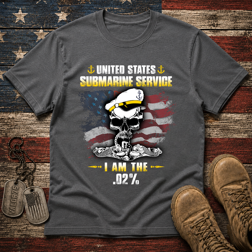 I Am The .02 Navy Submarine Classic Tee