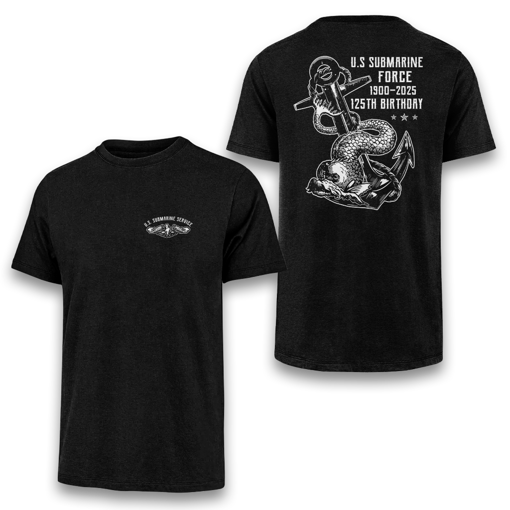 Navy Submarine 125th Birthday Classic Tee
