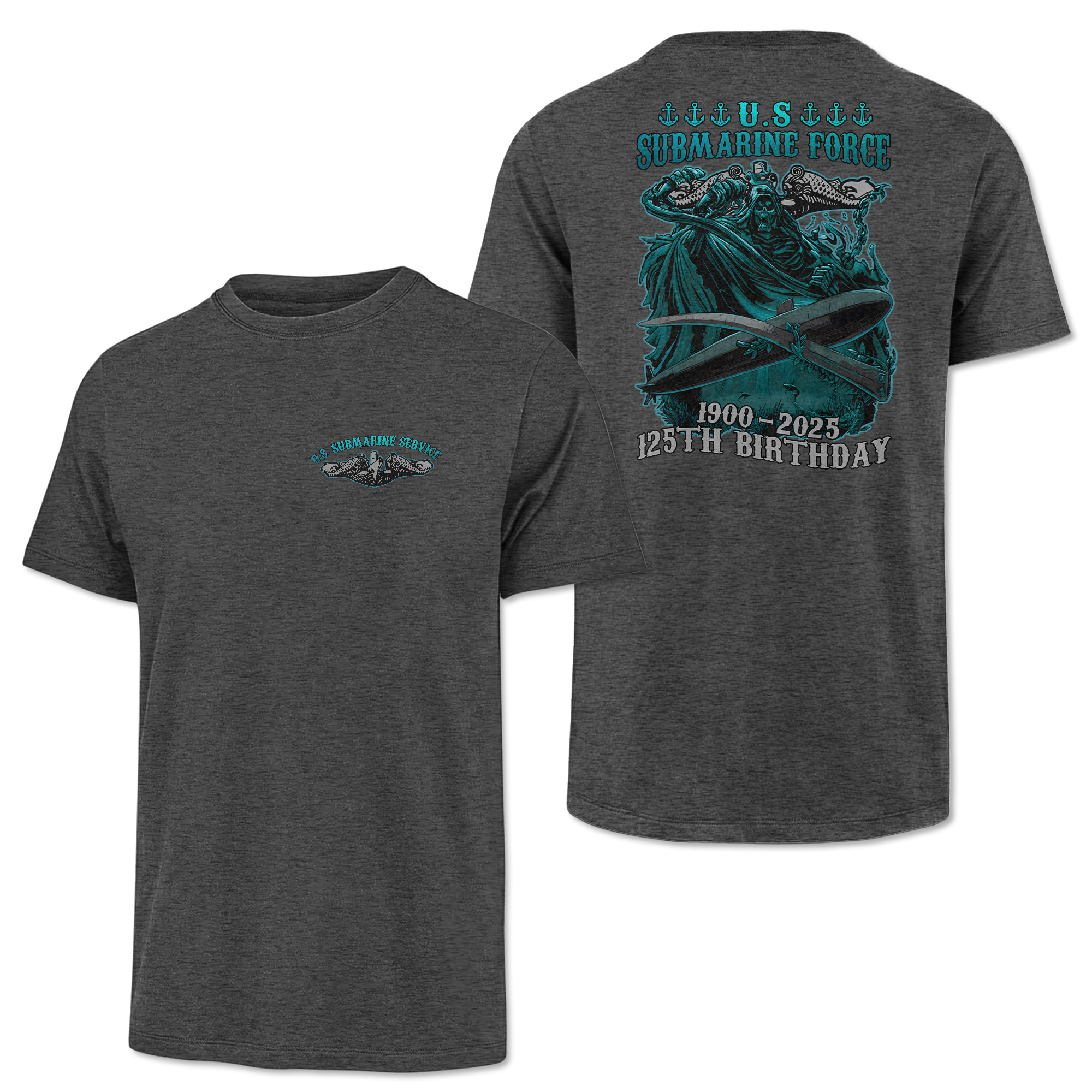 Navy Submarine 125th Birthday Classic Tee