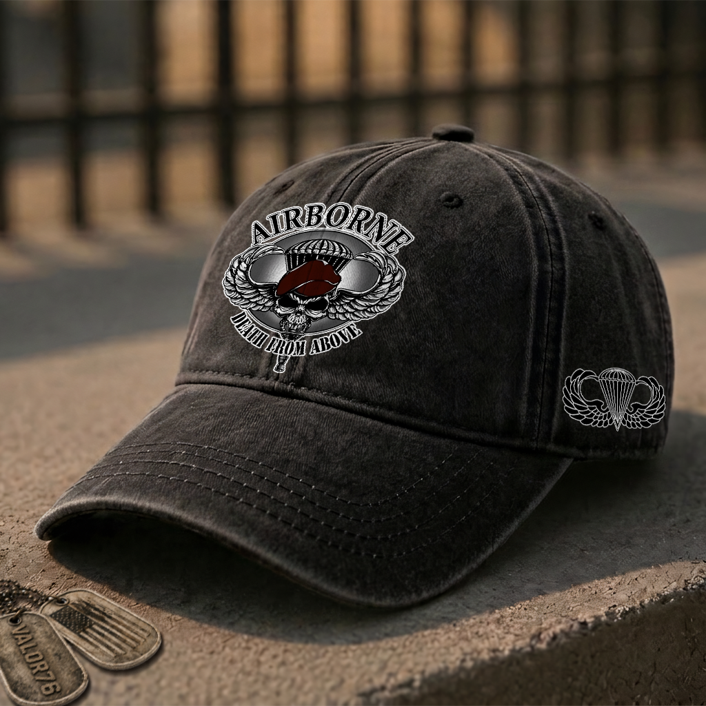 Airborne Death From Above Washed Cap