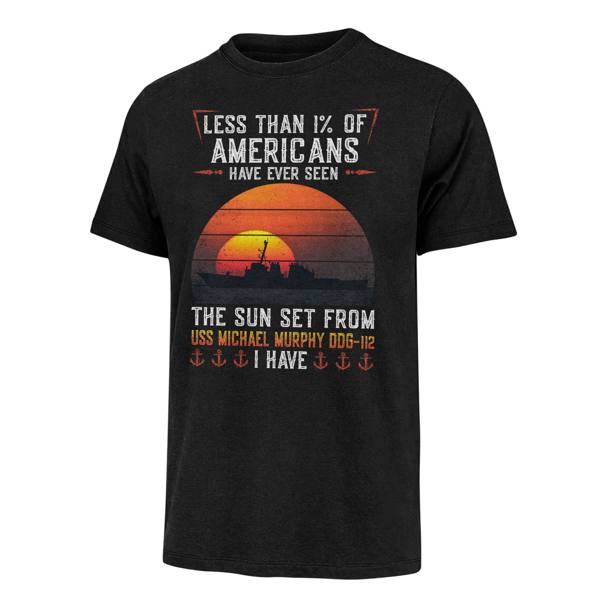 Less Than 1% USS Michael Murphy DDG-112 Classic T-Shirt