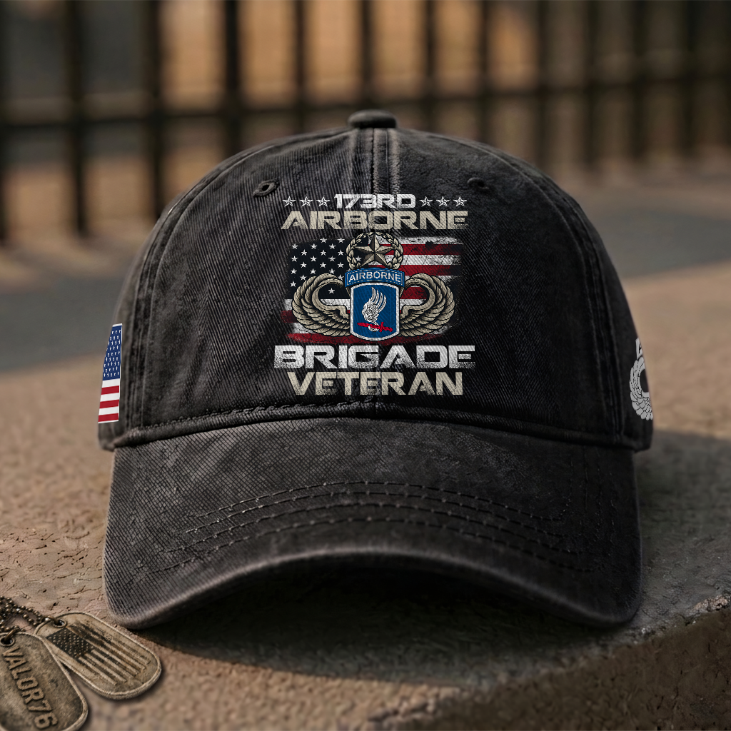 173rd Airborne Brigade Washed Cap