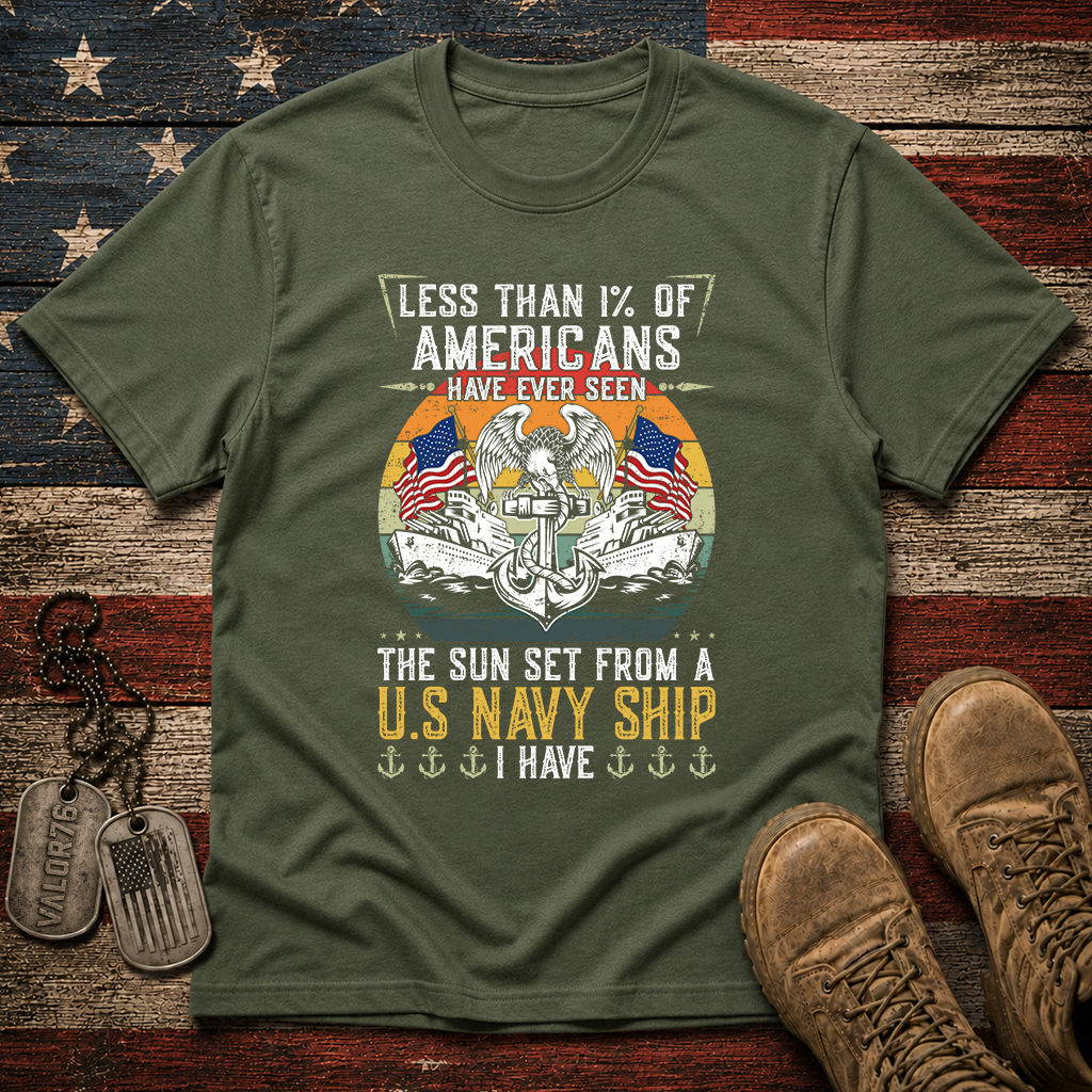 Have Ever Seen Sunset From Navy Ship Classic Tee