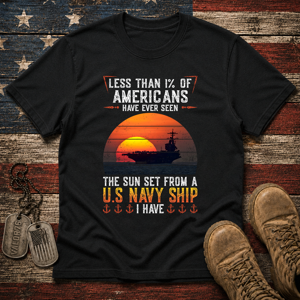 Have Ever Seen Sunset From Navy Ship Classic Tee