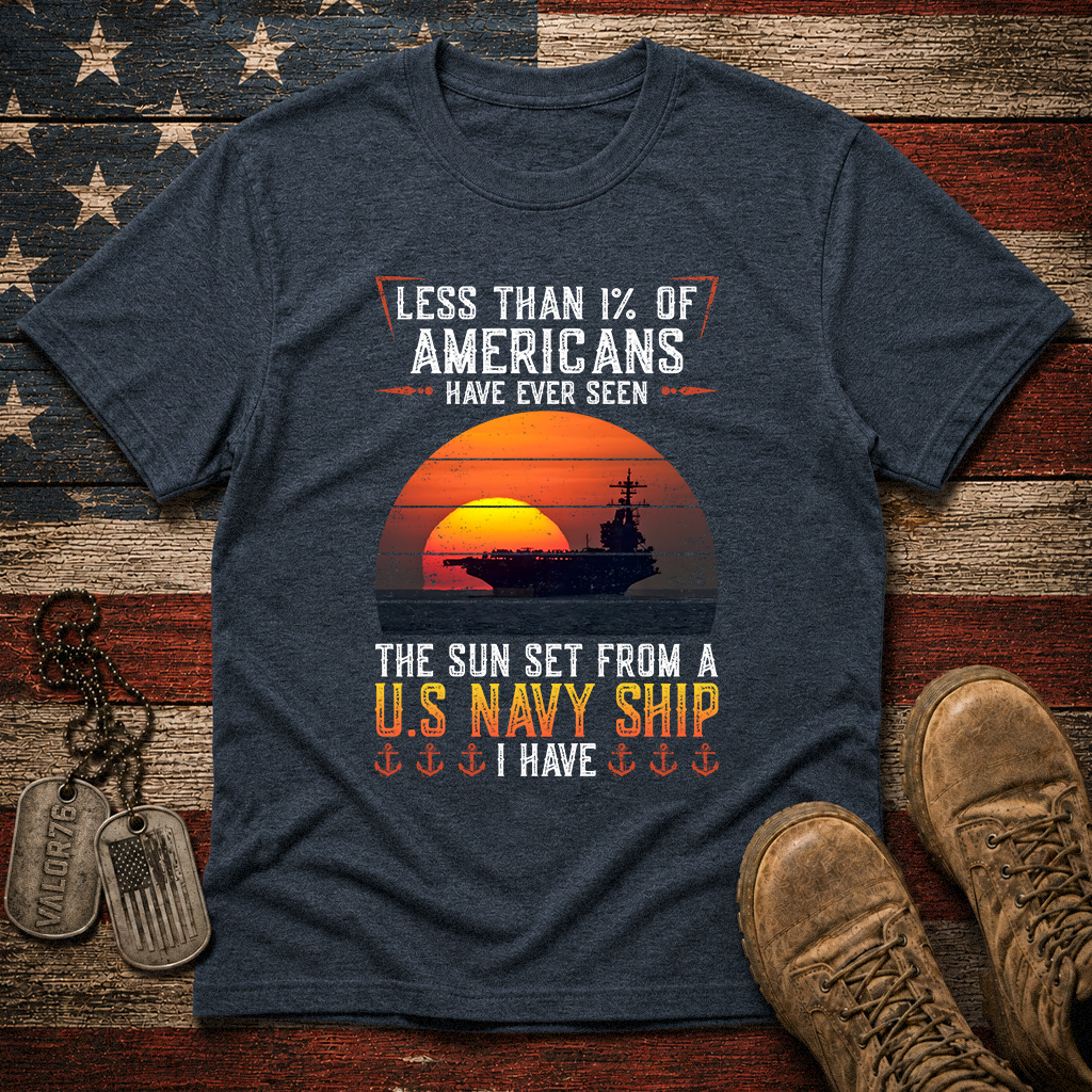 Have Ever Seen Sunset From Navy Ship Classic Tee