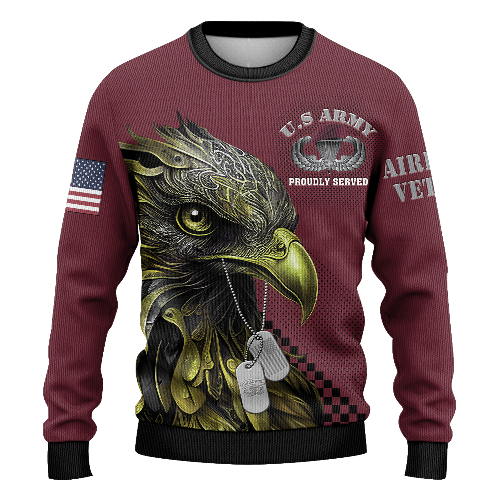 Paratrooper I'm the .001% Knitted Sweatshirt