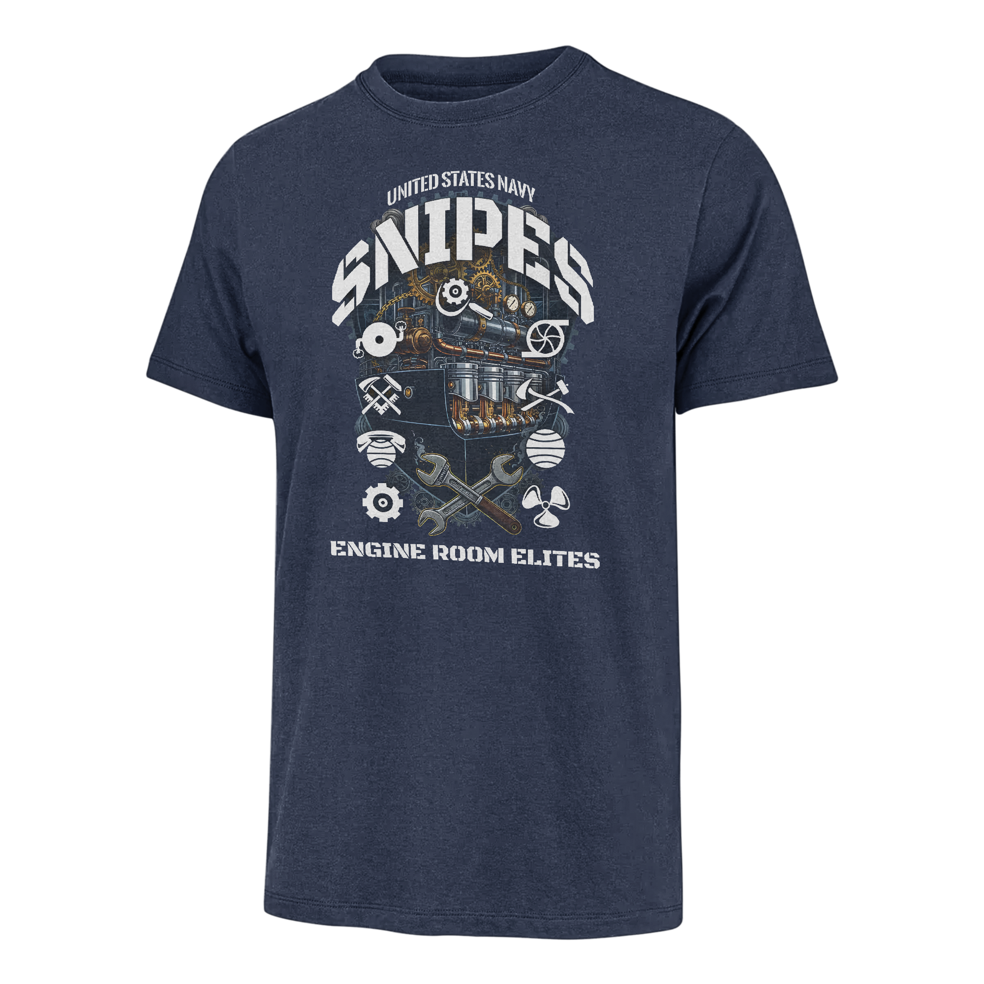 Navy Snipes Classic T-shirt & Washed Cap Combo