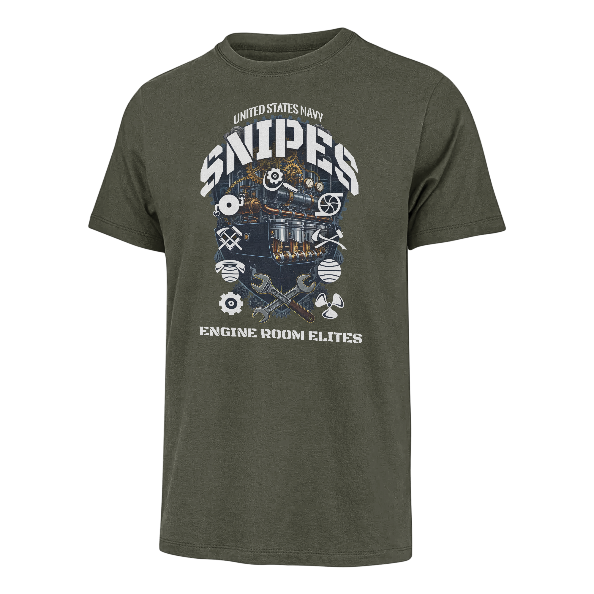 Navy Snipes Classic T-shirt