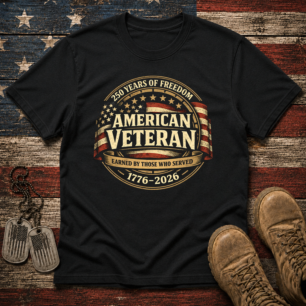 America 250 American Veteran Classic Tee