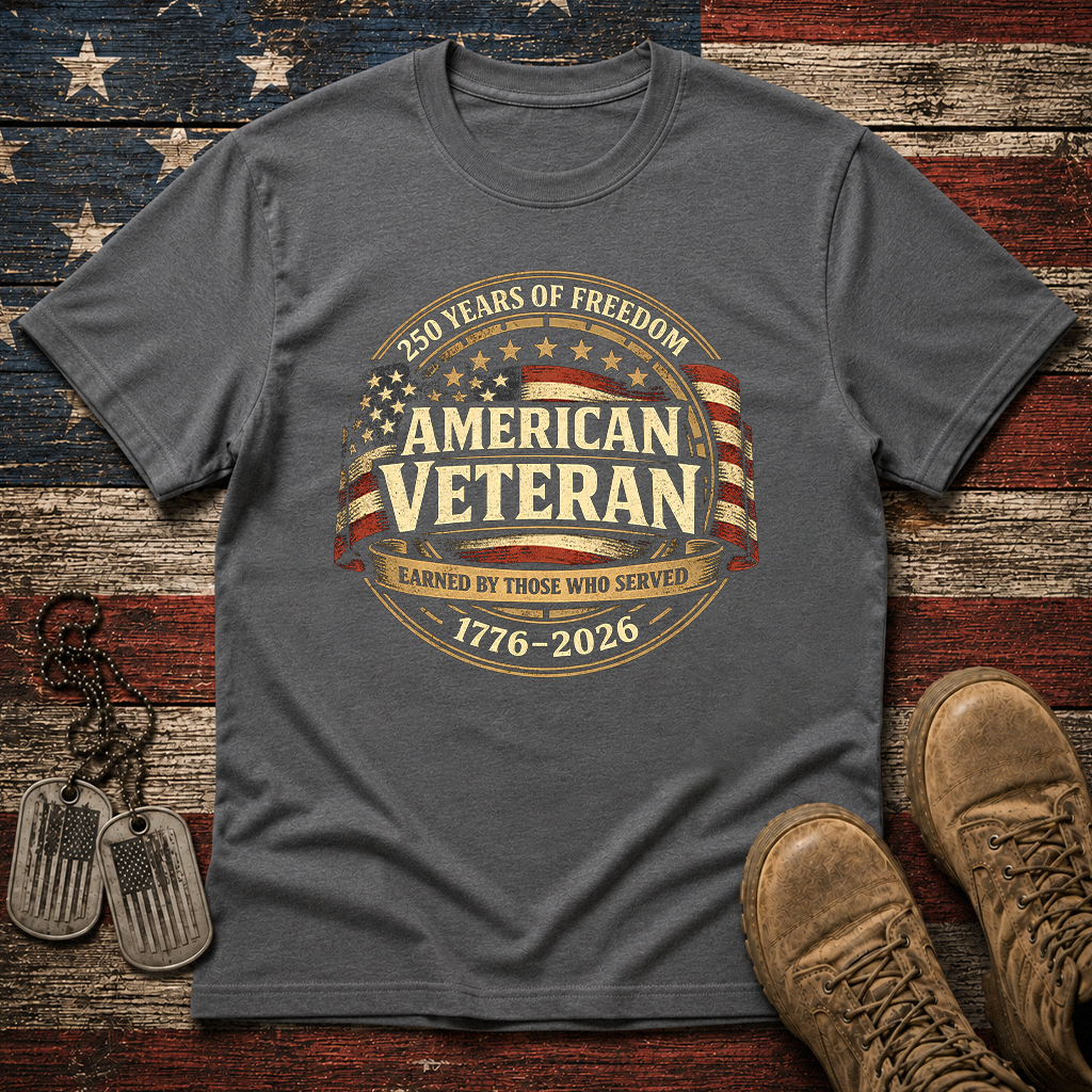 America 250 American Veteran Classic Tee