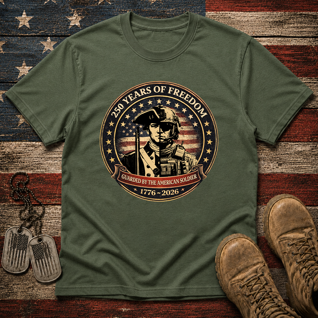 America 250 American Soldier Classic Tee