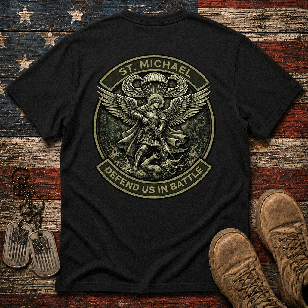 Airborne St Michael Patron Classic Tee