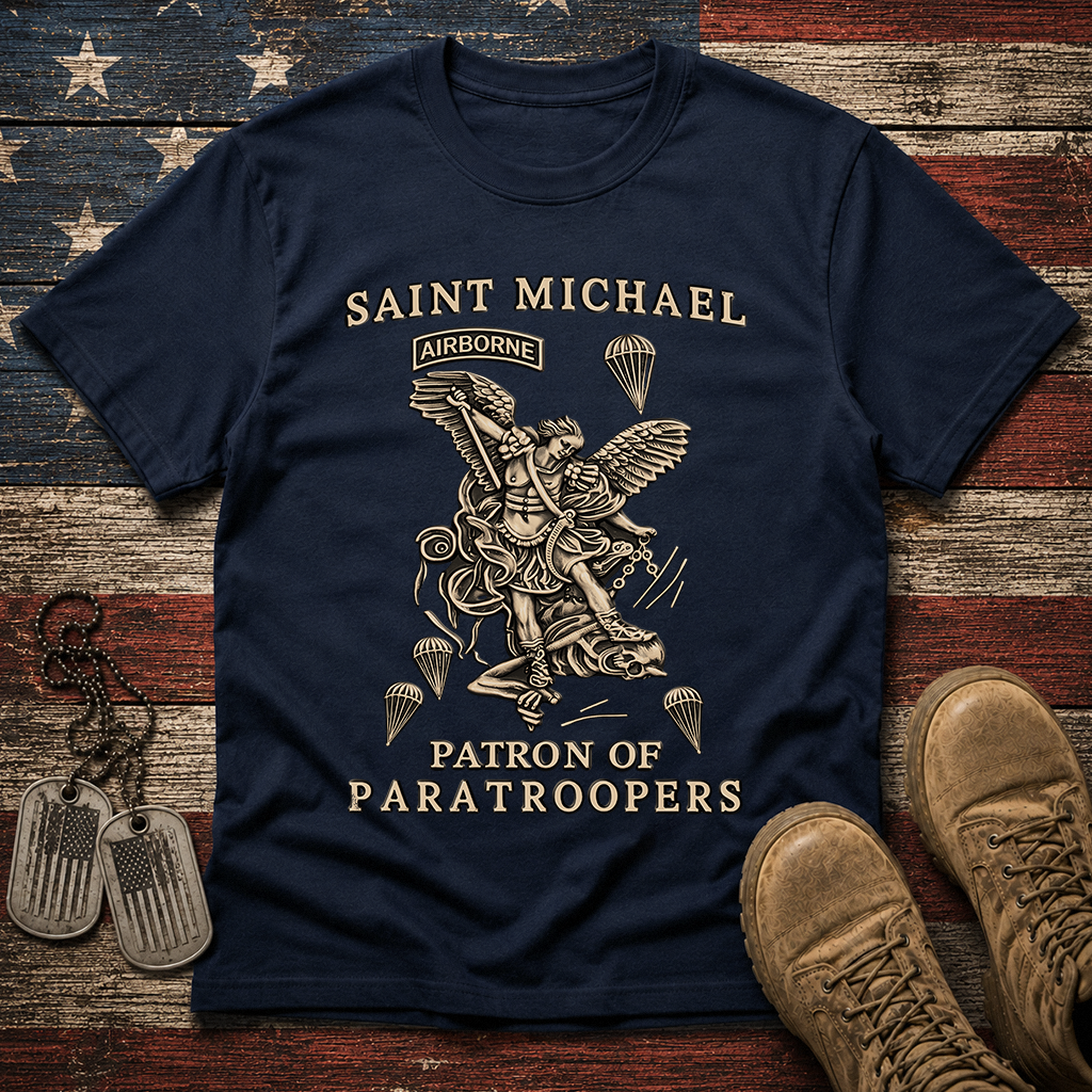 Airborne St Michael Patron Classic Tee