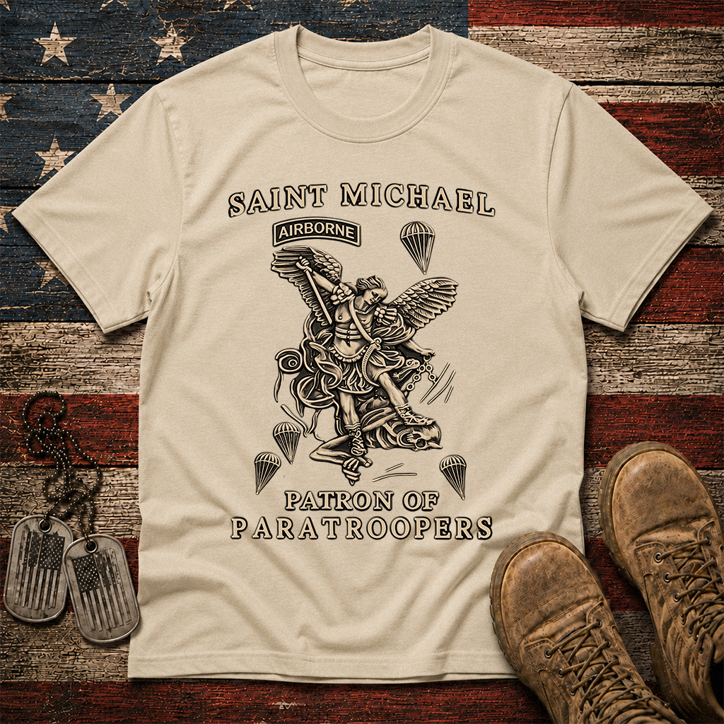 Airborne St Michael Patron Classic Tee