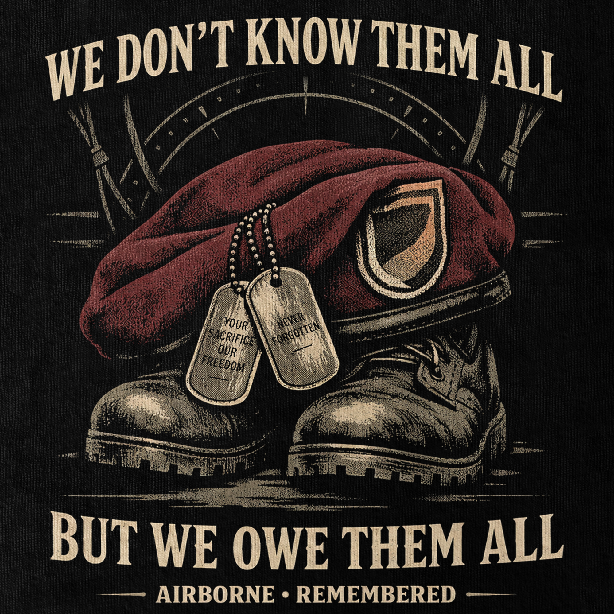 We Owe Them All Airborne Classic Tee
