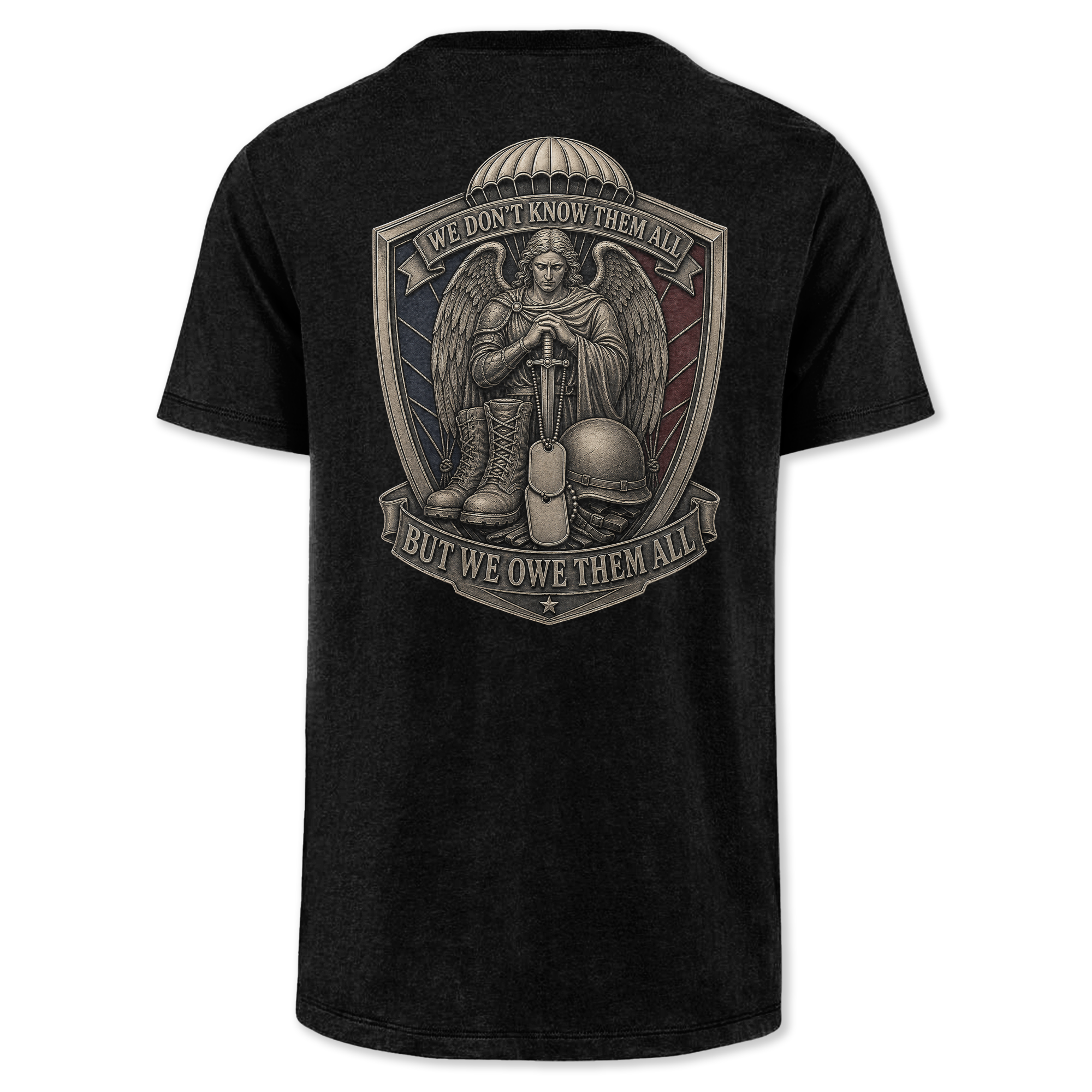 We Don't Know Them All Airborne Saint Michael Classic Tee