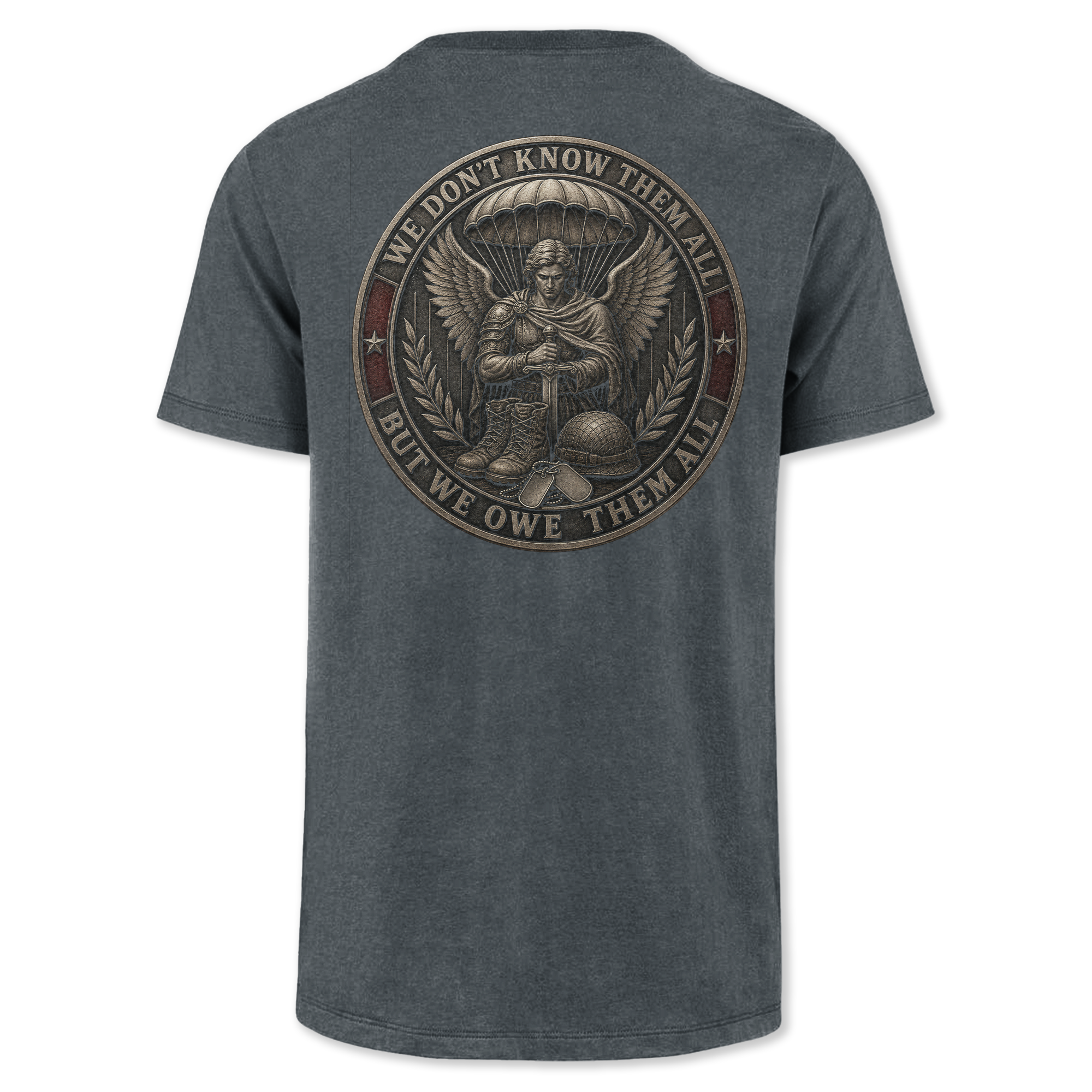 We Don't Know Them All Airborne Saint Michael Classic Tee