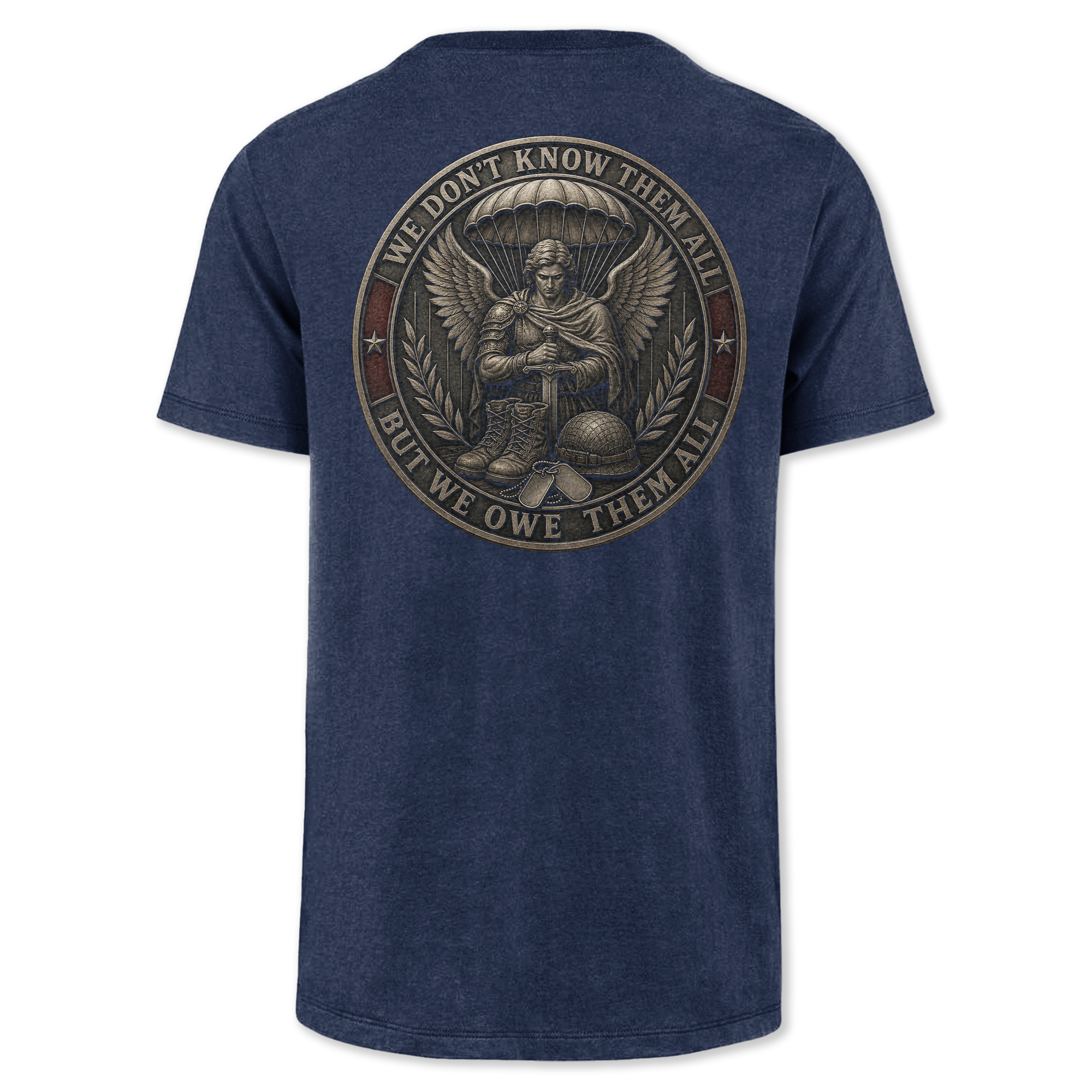 We Don't Know Them All Airborne Saint Michael Classic Tee