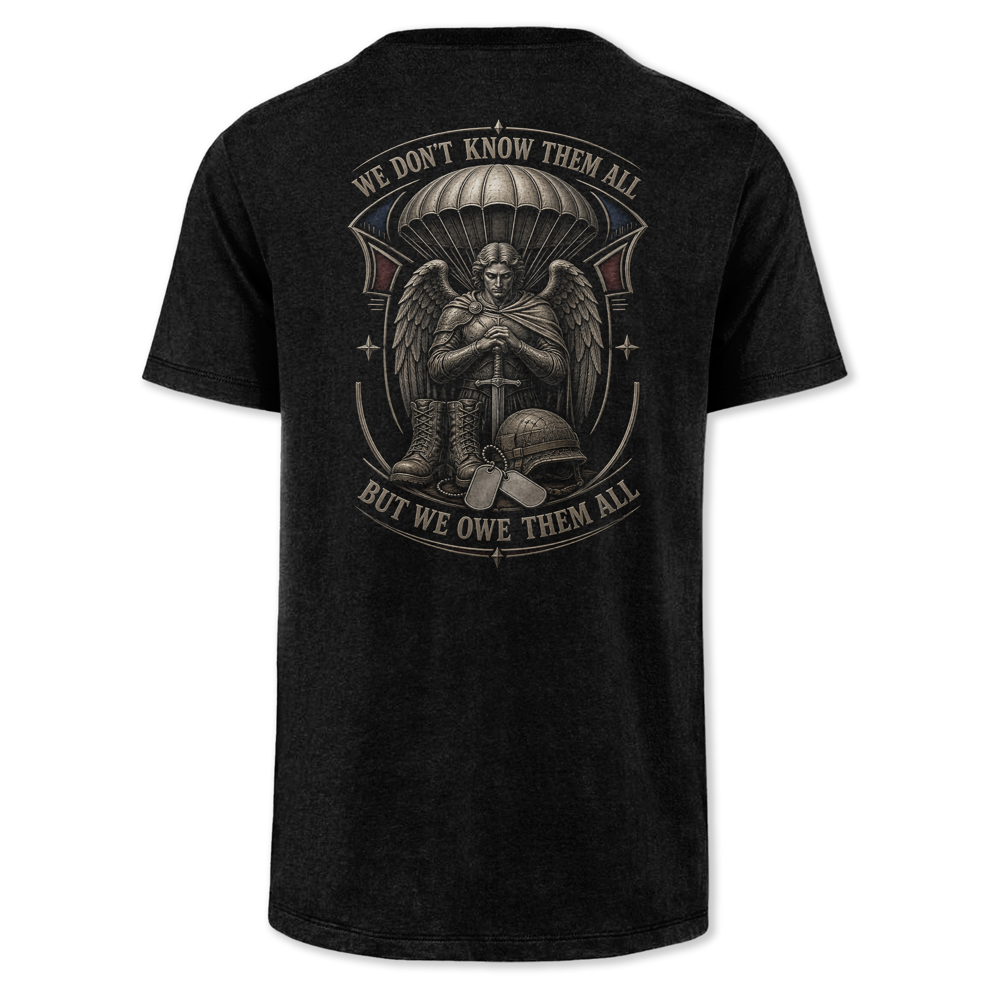 We Don't Know Them All Airborne Saint Michael Classic Tee