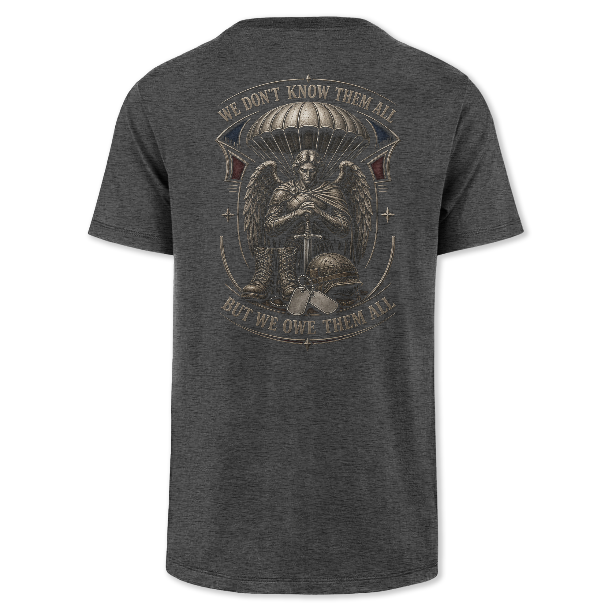 We Don't Know Them All Airborne Saint Michael Classic Tee