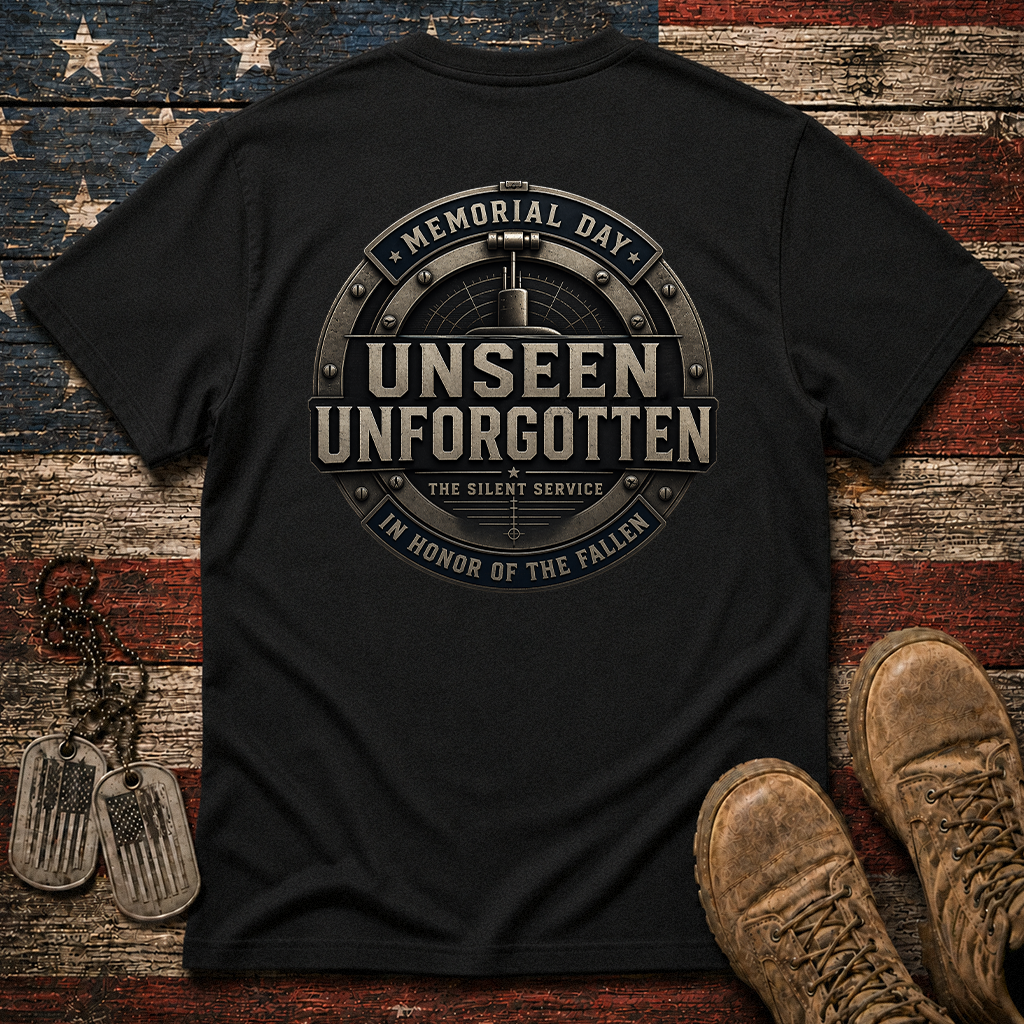 Unseen Unforgotten Navy Submarine Classic Tee