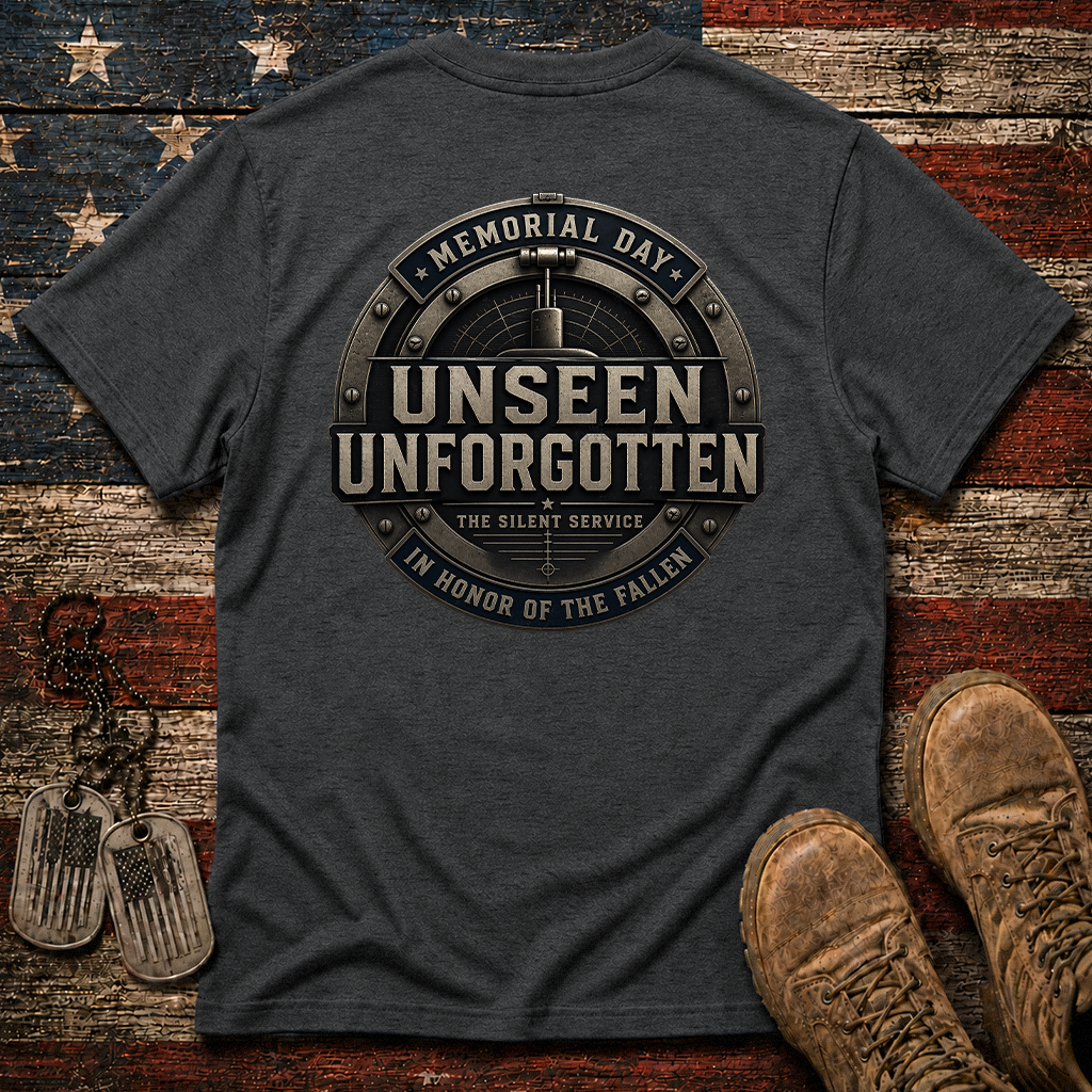 Unseen Unforgotten Navy Submarine Classic Tee