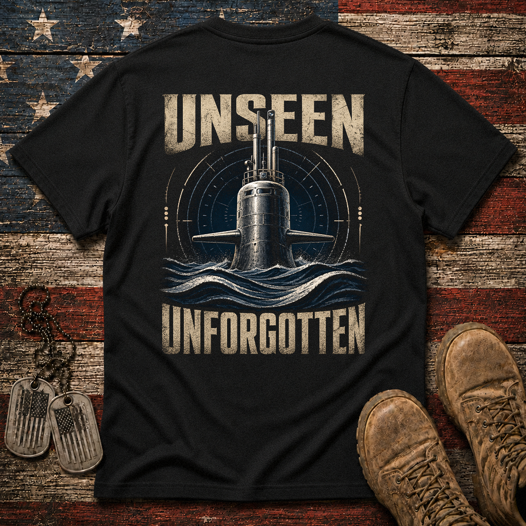 Unseen Unforgotten Navy Submarine Classic Tee