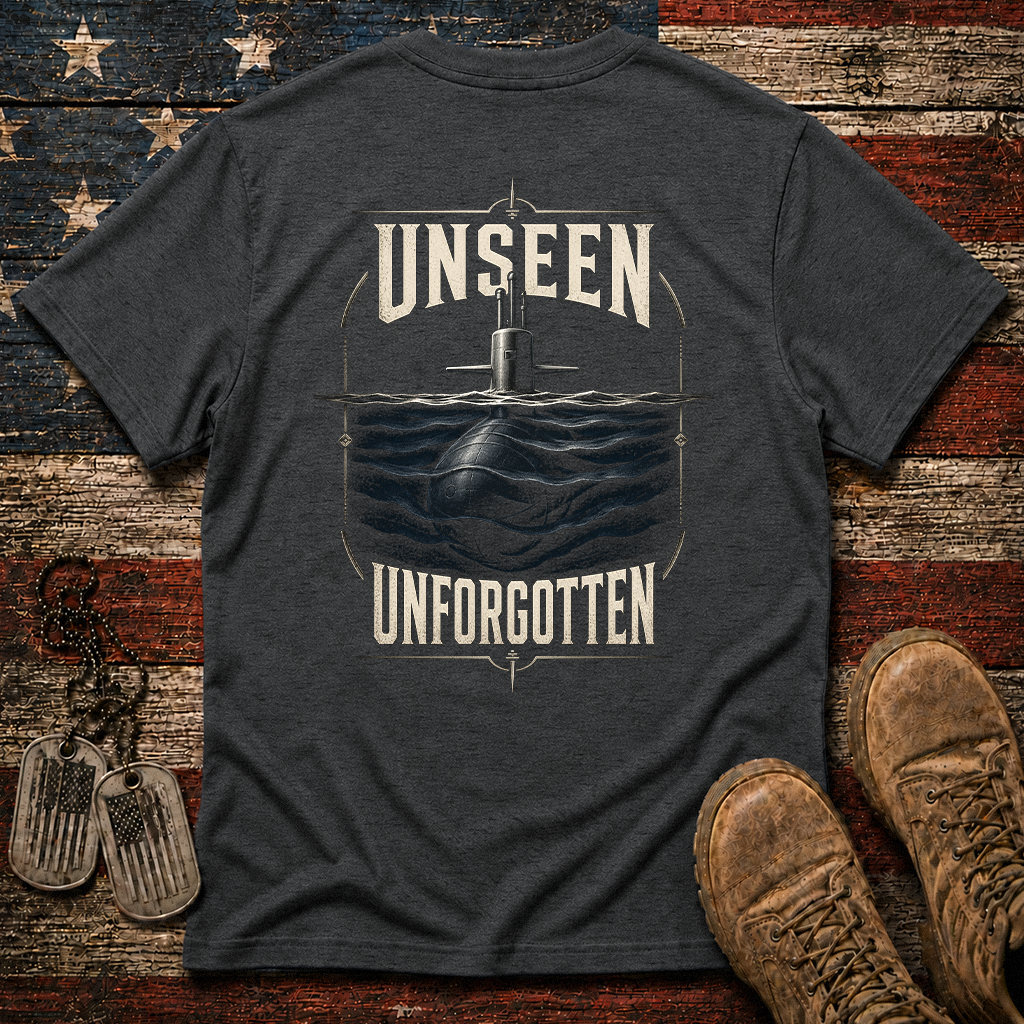Unseen Unforgotten Navy Submarine Classic Tee