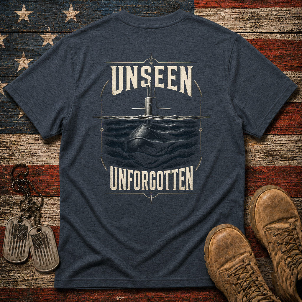 Unseen Unforgotten Navy Submarine Classic Tee