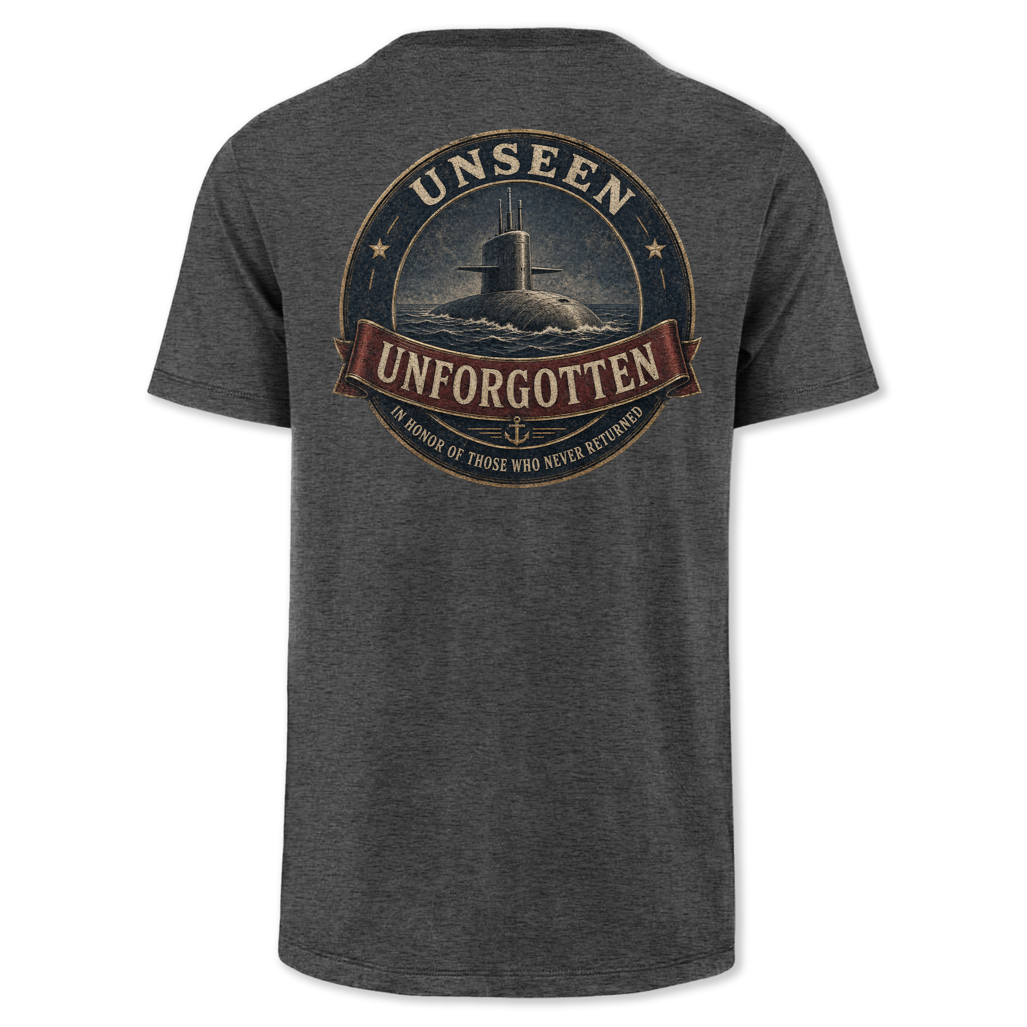 Unseen Unforgotten Navy Submarine Classic Tee