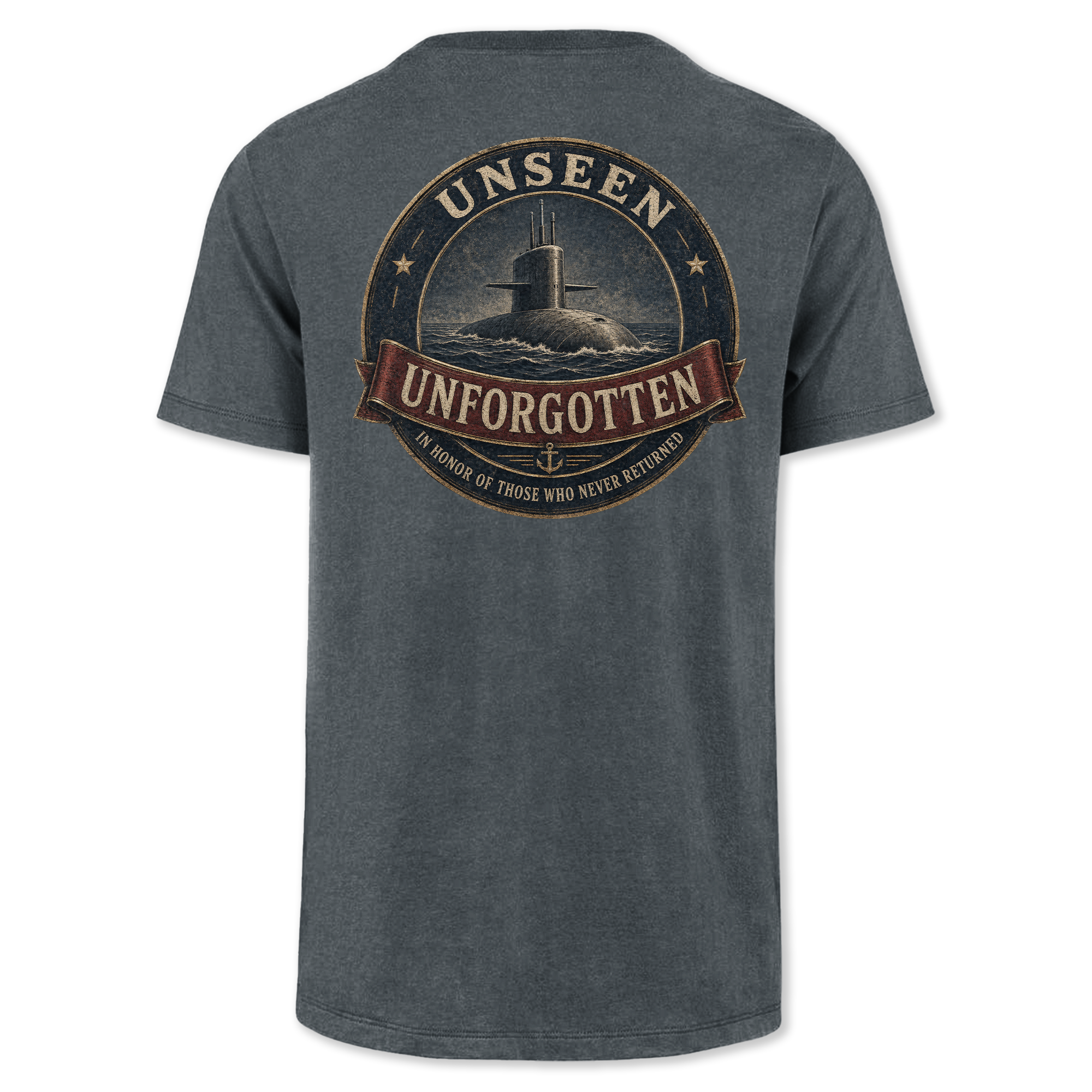 Unseen Unforgotten Navy Submarine Classic Tee