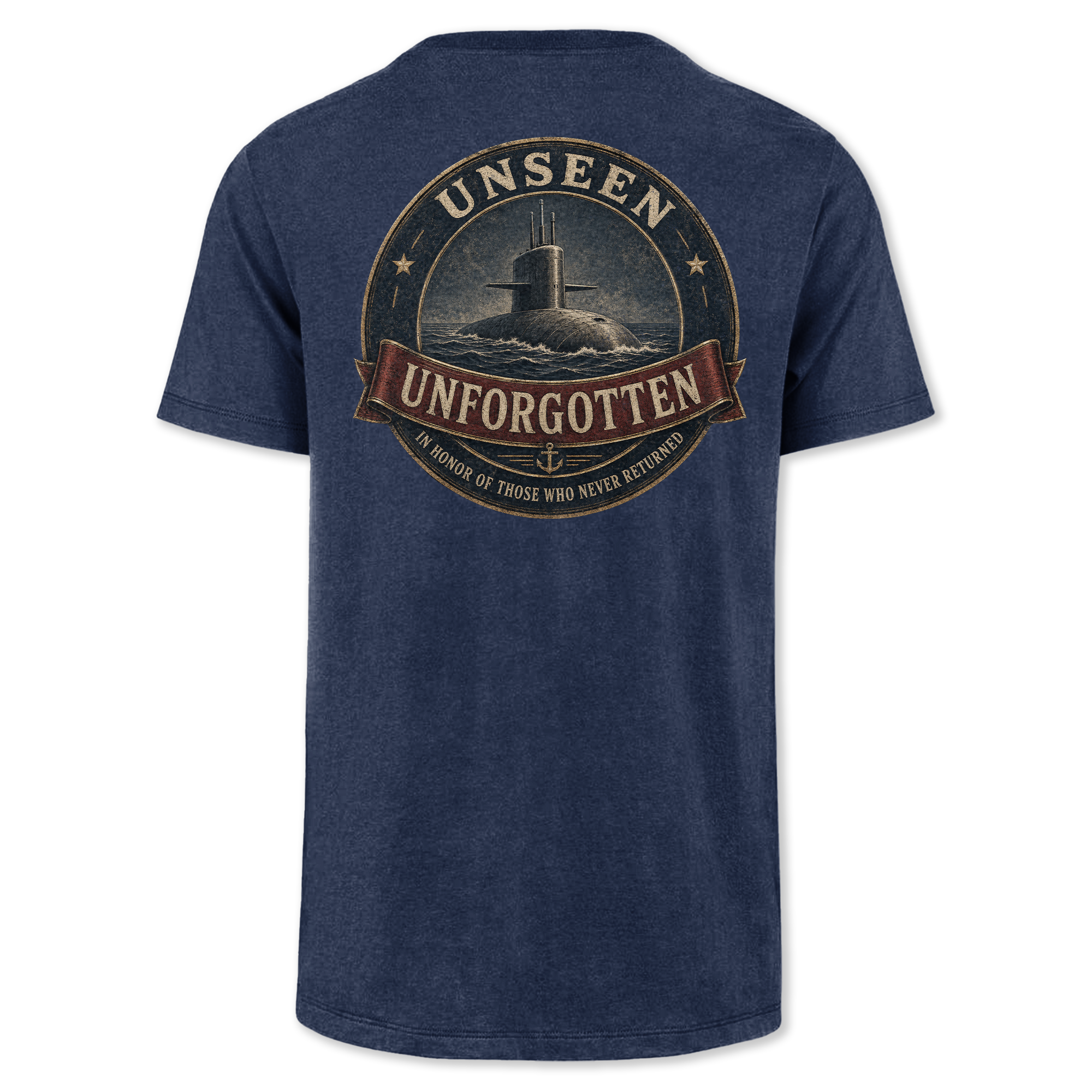 Unseen Unforgotten Navy Submarine Classic Tee