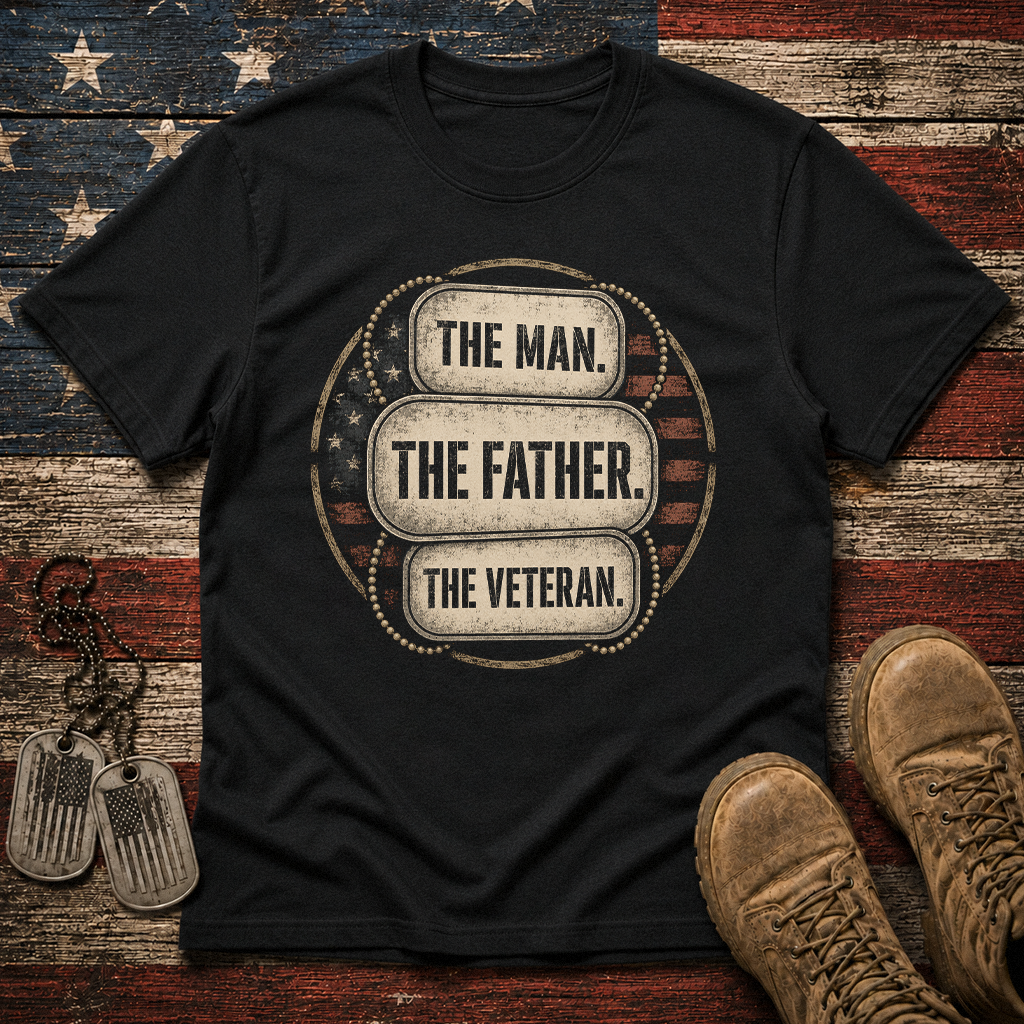 The Man The Father The Veteran Classic Tee