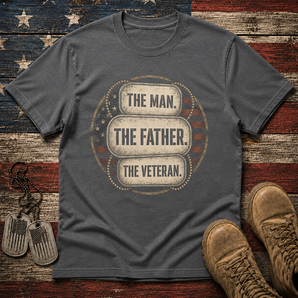 The Man The Father The Veteran Classic Tee