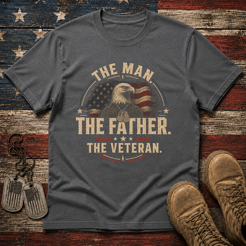 The Man The Father The Veteran Classic Tee
