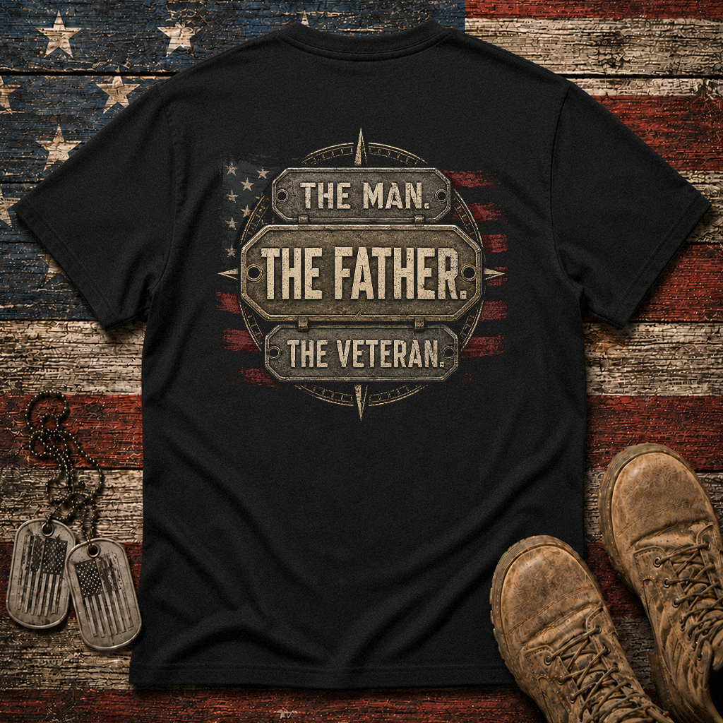 The Man The Father The Veteran Classic Tee