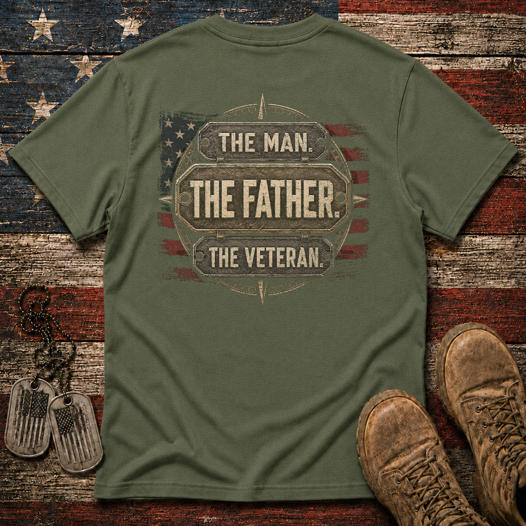 The Man The Father The Veteran Classic Tee